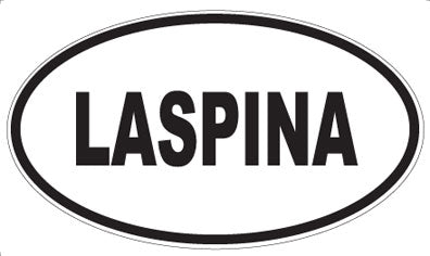 LASPINA - Oval Magnet