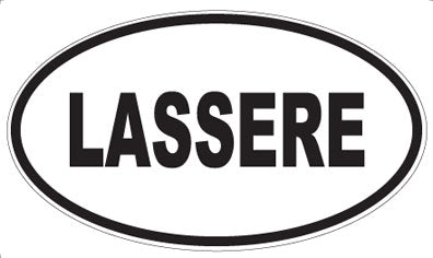 LASSERE - Oval Magnet