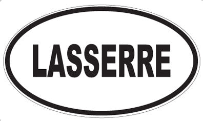 LASSERRE - Oval Magnet