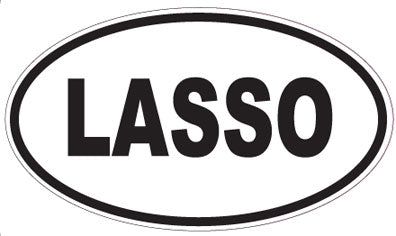 LASSO - Oval Magnet