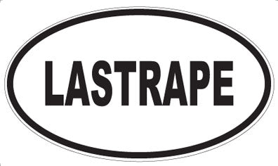LASTRAPE - Oval Magnet