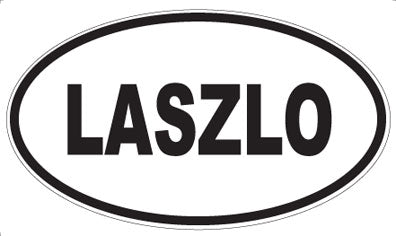 LASZLO - Oval Magnet