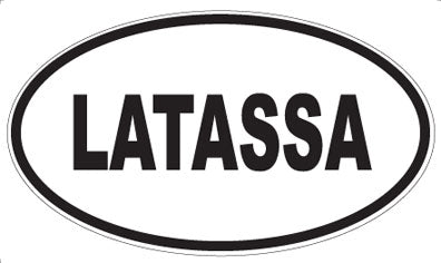 LATASSA - Oval Magnet