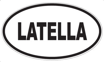 LATELLA - Oval Magnet