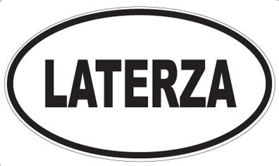 LATERZA - Oval Magnet