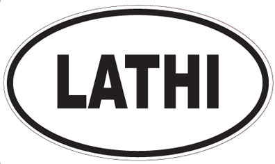 LATHI - Oval Magnet