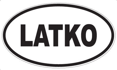 LATKO - Oval Magnet