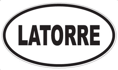 LATORRE - Oval Magnet