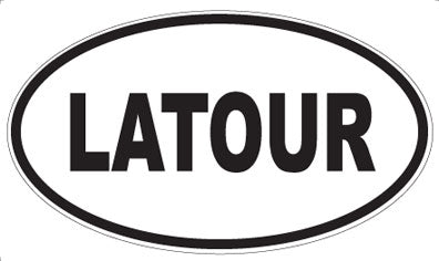 LATOUR - Oval Magnet