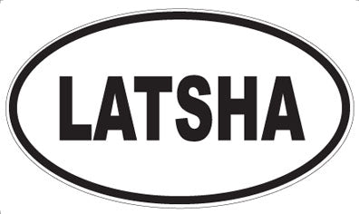 LATSHA - Oval Magnet