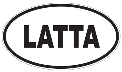 LATTA - Oval Magnet