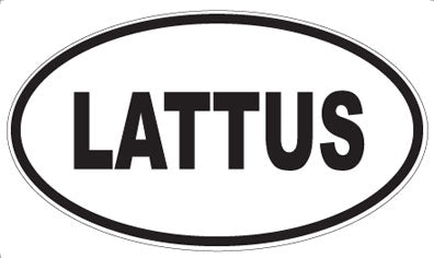 LATTUS - Oval Magnet