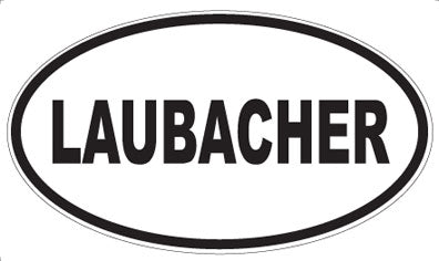 LAUBACHER - Oval Magnet