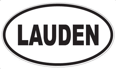 LAUDEN - Oval Magnet