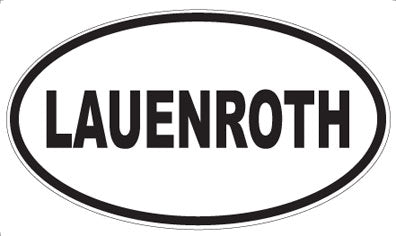 LAUENROTH - Oval Magnet