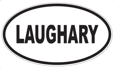 LAUGHARY - Oval Magnet