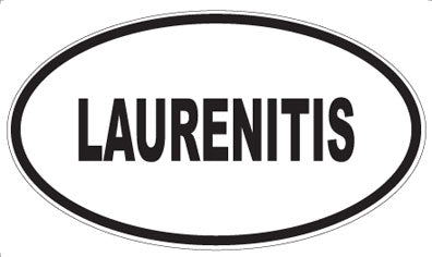 LAURENITIS - Oval Magnet
