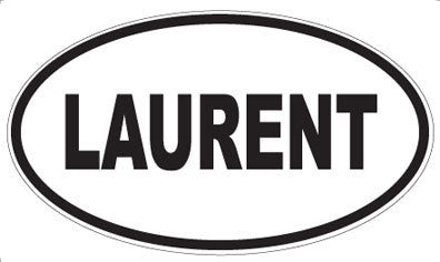LAURENT - Oval Magnet
