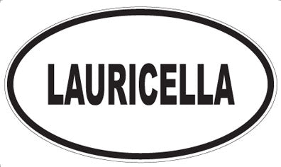 LAURICELLA - Oval Sticker