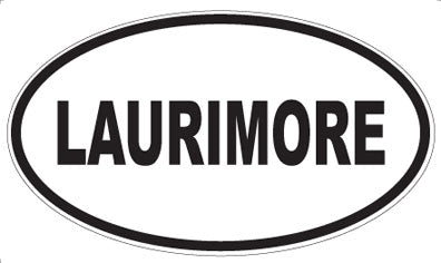 LAURIMORE - Oval Sticker