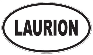LAURION - Oval Magnet