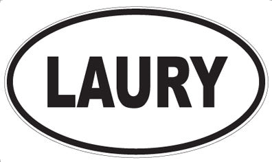 LAURY - Oval Magnet
