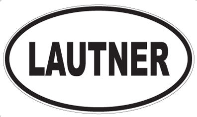 LAUTNER - Oval Magnet