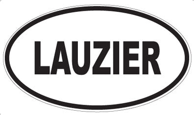 LAUZIER - Oval Magnet