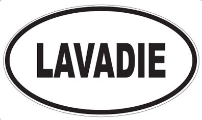 LAVADIE - Oval Magnet