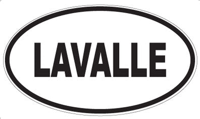 LAVALLE - Oval Sticker