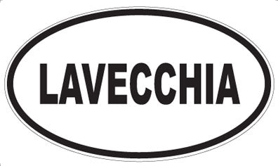 LAVECCHIA - Oval Sticker