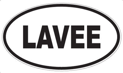 LAVEE - Oval Sticker