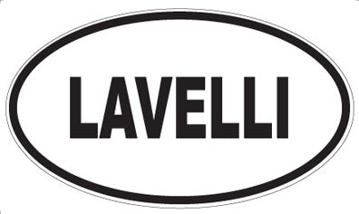 LAVELLI - Oval Sticker