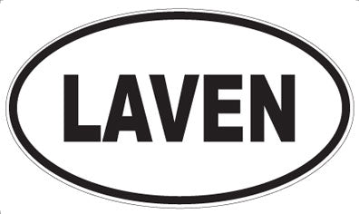 LAVEN - Oval Magnet