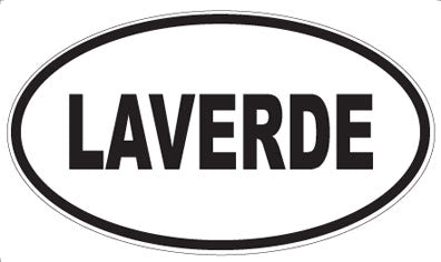 LAVERDE - Oval Magnet