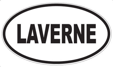 LAVERNE - Oval Sticker