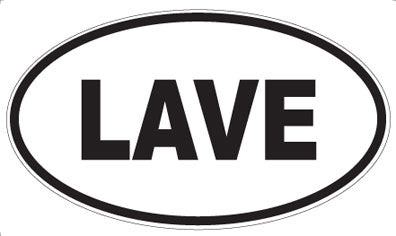 LAVE - Oval Magnet