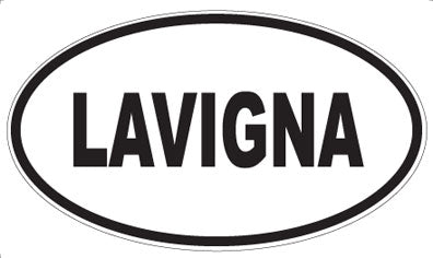 LAVIGNA - Oval Magnet