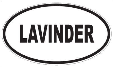 LAVINDER - Oval Magnet