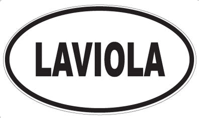 LAVIOLA - Oval Sticker