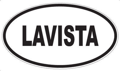 LAVISTA - Oval Magnet