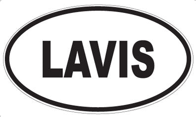 LAVIS - Oval Magnet