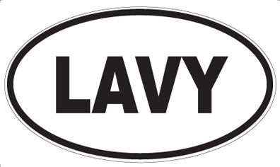 LAVY - Oval Magnet