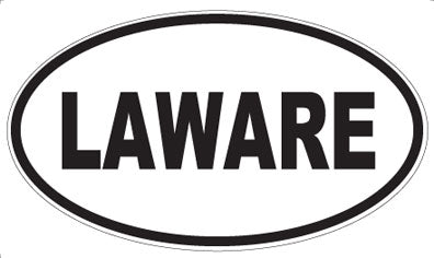 LAWARE - Oval Magnet