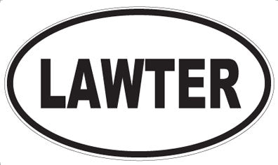 LAWTER - Oval Magnet