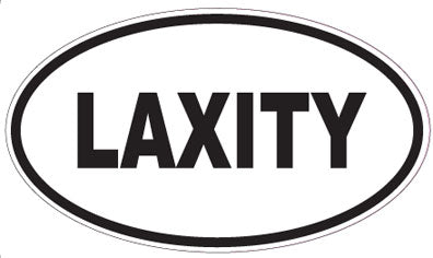 LAXITY - Oval Sticker