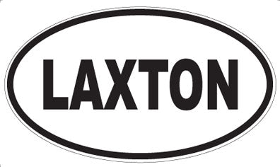 LAXTON - Oval Magnet
