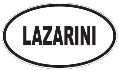 LAZARINI - Oval Magnet