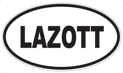 LAZOTT - Oval Magnet