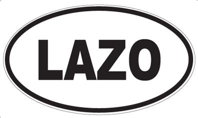 LAZO - Oval Magnet